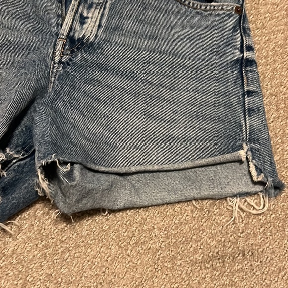 Zara split hem denim shorts - Picture 4 of 10